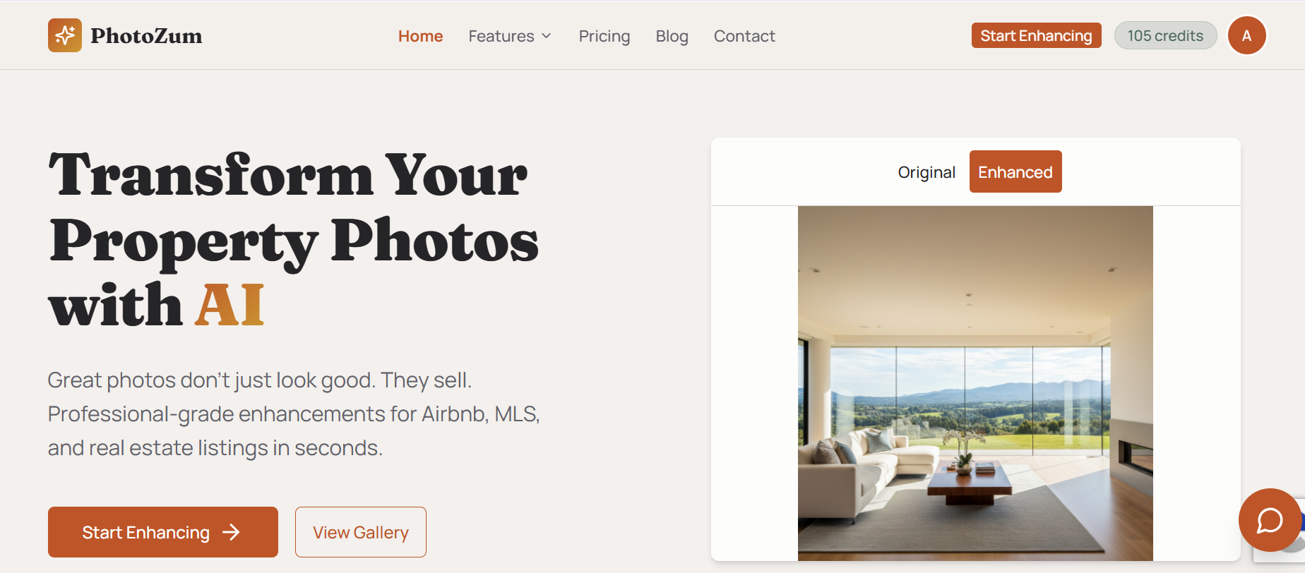 Real Estate Photo Enhancement Tool