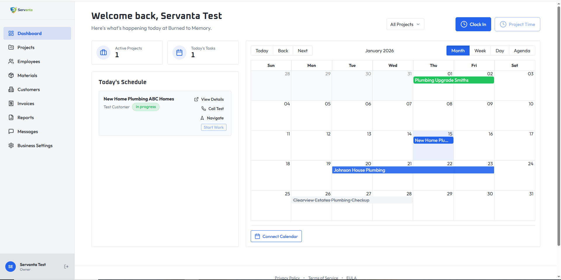 Servanta - Service Management Software