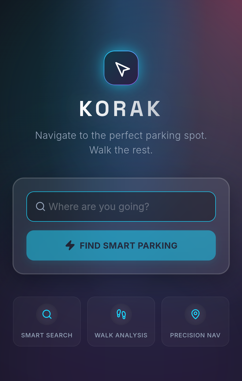 KORAK - Smart Destination Navigation 